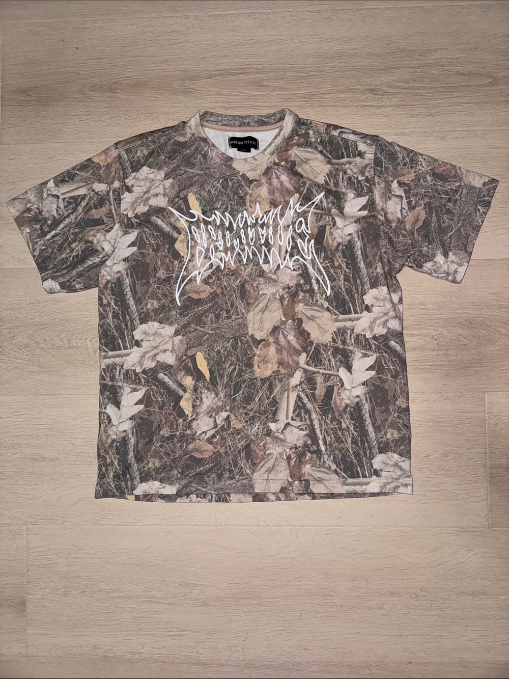 Primitive Camo Graphic Men's Tee - White Logo